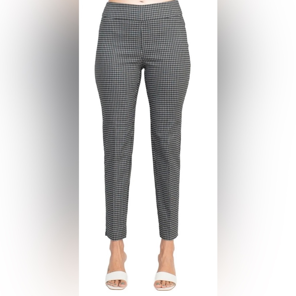 Checkered Black and White Pants